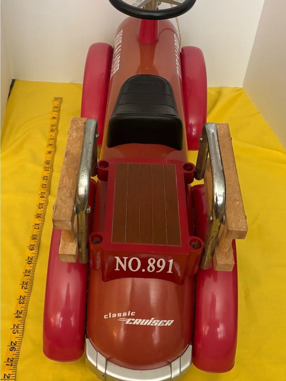 Schylling Kids Fire Chief Ride-On Toy - Red